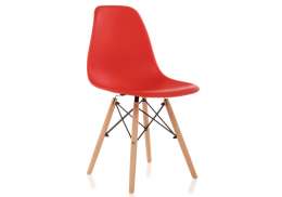 Стул Eames PC-015 красный (46x49x83)